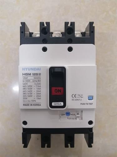 MCCB HYUNDAI 3P 16A 55kA ( HGM125L-F )